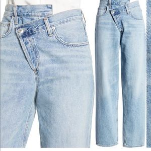 Agolde Crisscross Upsize high waist jeans 27